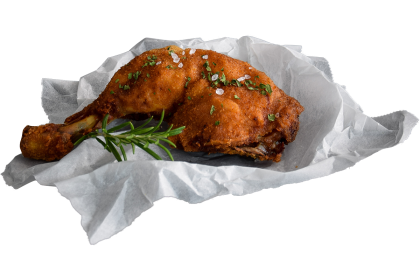Backhendl vom Hendlkönig